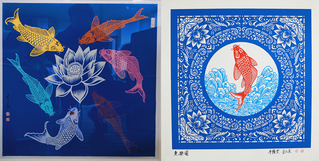 123 六魚(yú)戲荷，李贛賓李紅燕_副本.jpg